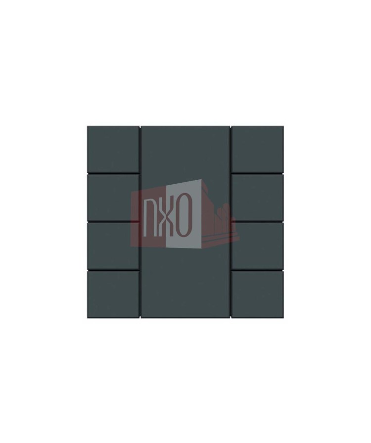 Iswitch matte anthracite plastique