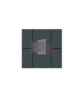 Iswitch matte anthracite plastique