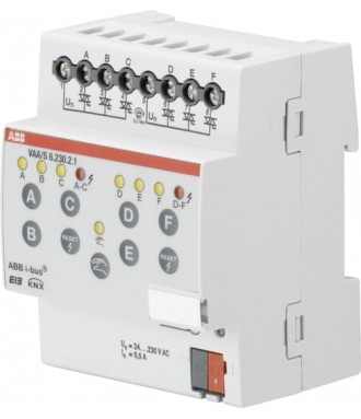 Actionneur KNX 6 canaux de...