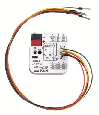 Entrée binaire KNX 4 canaux...